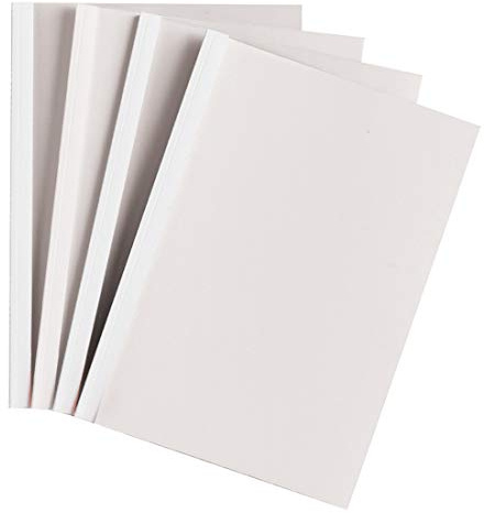 Thermobindemappen 100 Stück 4 mm - weiss