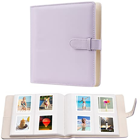 Andoer 256 fickor fotoalbum ersättning för Fujifilm Instax Mini 11 90 70 9 8 8 LiPlay