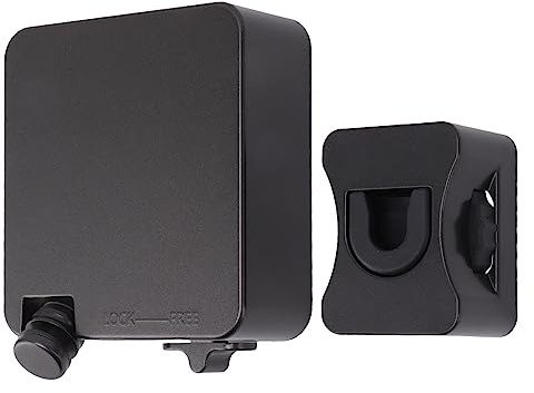 Wäscheleine Ausziehbar Wand Wäschetrockner Einziehbare Wäscheleine Edelstahl für Garten, Balkon, Badezimmer oder Waschküche, Trockenlänge von 6 m (9026B Schwarz)