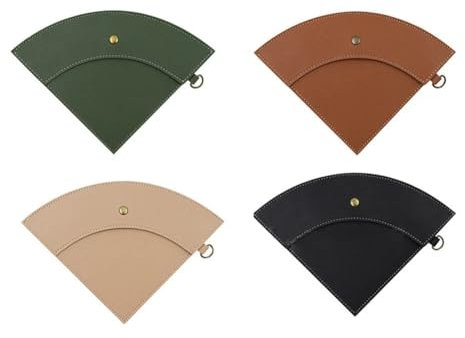 Ruuizksa 4 STK. PU-Leder Kaffeefilter Papier-Aufbewahrungstasche für Kaffeefilter wasserdichte Kaffeefilter-Halter-Tasche, Strapazierfähige Feinarbeit