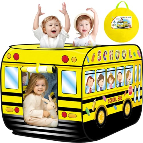 Britik Tienda de campaña para camiones: Pop UpPlayhouse para niños y niñas de 3 a 8 años, juguete plegable para jugar en interiores y exteriores