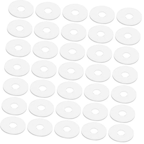 ERINGOGO 50pièces Joint Étanchéité Pour Poignée De Douche Rondelle Vinyle Rondelle Pour Vis De Fixation Accessoire De Réparation De Joint Plat