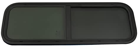 Fenêtre latérale pour camping-car - 900 x 300 mm - Fermeture éclair horizontale - Fenêtre coulissante horizontale - Fenêtre de toit - Pour camping-car universel
