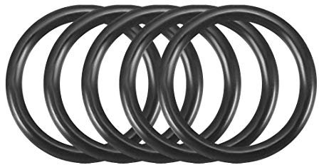 sourcing map 50 Stück Nitrilkautschuk O Ringe Metrische Dichtung 9mm Außendurchm. 7mm Innendurchm. 1mm Breite