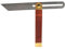 Adjustable Carpentry Square Bevel Gauge, 1 PC Square Wooden Bevel Sliding T Bevel Hardwood Handle Stainless Steel Blade for Woodworking