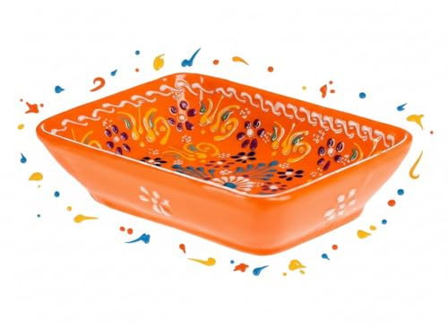Tvålkopp ottoman handmålad keramik (mezze färgglad)