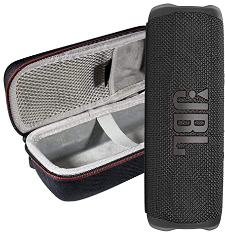 JBL Flip 6 Haut-parleur Bluetooth sans fil étanche IP67 avec coque de protection exclusive (Noir)