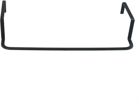 HavenDomicile 1 termosifone per asciugamani, pratico portasciugamani per termosifone per appendere asciugamani e vestiti, facile da attaccare senza forare (nero-piccolo)