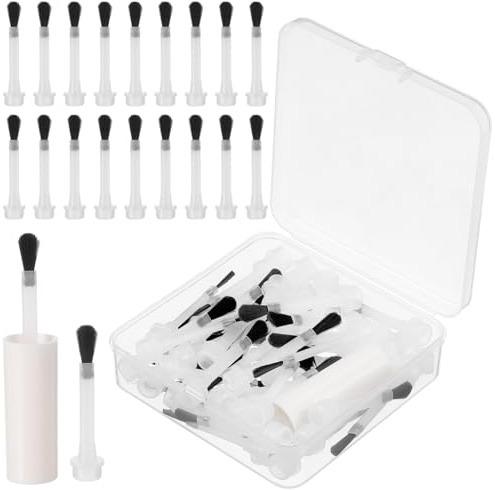 OATIPHO Brosse À Vernis À Ongles Jetable Applicateur De Vernis À Ongles Avec Poignée Ergonomique Pinceau De Remplacement Pour Nail Art Et Manucure Diy 50 Pièces