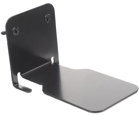 ROMISBABA Libreria Parete Sospesa Nera Invisibile Scaffale Galleggiante Robusto per Camera Ufficio Mensola Muro e