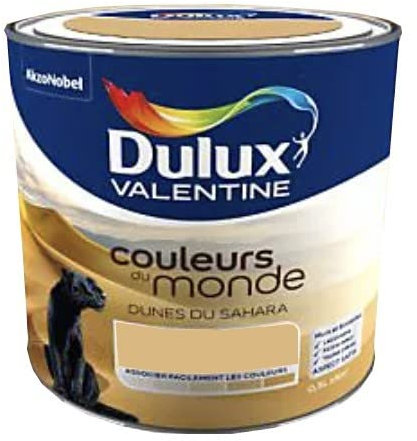 DULUX VALENTINE Couleurs du monde Dunes du Sahara Moyen - 0,5 L