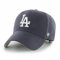 '47 MLB Los Angeles Dodgers MVP Unisex-Baseballkappe, Verstellbar, Hochwertiges Design und Verarbeitung, White Logo, Navy Blue