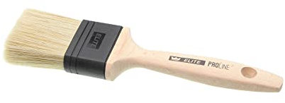Profi Malerpinsel PROLINE Elite 60 mm, Premium Qualität, für Dispersionsfarben, ergonomischer Griff, 100% FSC-zertifiziertes Holz
