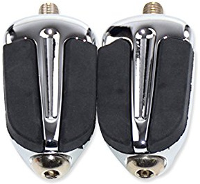 HDBUBALUS Motorrad-Schalthebel Pegs Fit für Harley FLH Touring FLST Softail Dyna Sportster 1 Paar