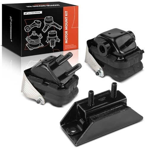 A-Premium 3PCS Engine Motor Mount and Transmission Mount Kit Compatible with Ford F-150 F150 2005-2008 & Lincoln Mark LT 2006-2008, 4.6L 5.4L, RWD, Replace# 7L3Z6038C, 4L3Z6068AA