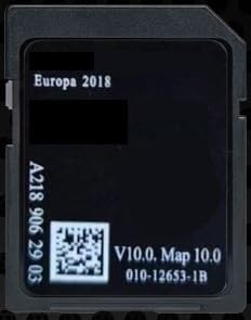Generisch SD Karte GPS-Navigation Europa Türkei 2018 v10 – A2189062903 kompatibel mit Mercedes Garmin MAP Pilot – STAR1
