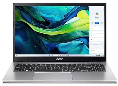Acer Aspire Go 15 AG15-42P-R6UP, Ordenador Portátil 15,6” Full HD (AMD Ryzen 5 5625U, 8GB RAM, 512GB SSD, AMD Radeon Graphics, Windows 11 Home) Color Plata, Teclado QWERTY Español