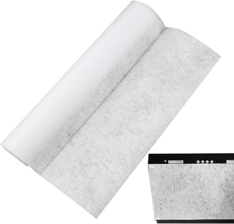 Papel para campana extractora de cocina, repuesto de filtro de grasa no tejido de 10 m, extractor de campana extractora, herramientas de cocina para filtrar grasa para campana extractora