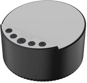 Wireless Charger Speaker, 15W Charging Station, Sleep Sound Machine, Fast Charging and Soothing Audio Features, Ideal for Travel, Study Room, Beach, Camping, Hotel, Bedroom