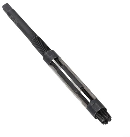 Adjustable Range Hand Reamer 10mm to 26mm Metal Hole Cutting Tool with 6 Blades for Cylindrical Hole Finishing in Steel Alloy Steel Cast Iron Aluminum and Other Metals(23-26)