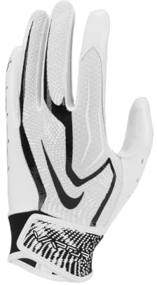 Nike Unisex Vapor Jet 9.0 FG Guanti da Football Americano White/White/Black L