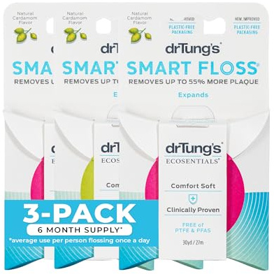 Beeindruckende L-cheln Smart-Floss - 3 St-ck farbig sortiert