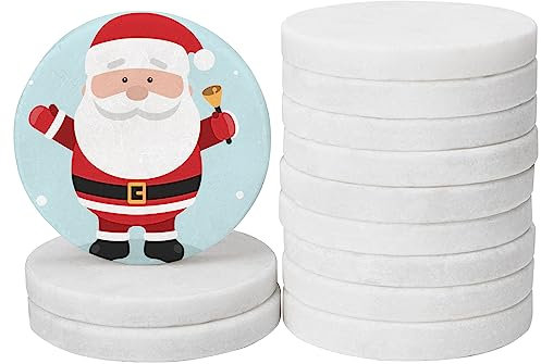 Hisredsun Lot De 12 Grands Galets De Peinture Lisses De 6,3cm, Pierres Blanches Plates Pour La Peinture Pour La Peinture, Pierre De Rivière Pour La Peinture Mandala, Pour Arts, Décoration De Jardin