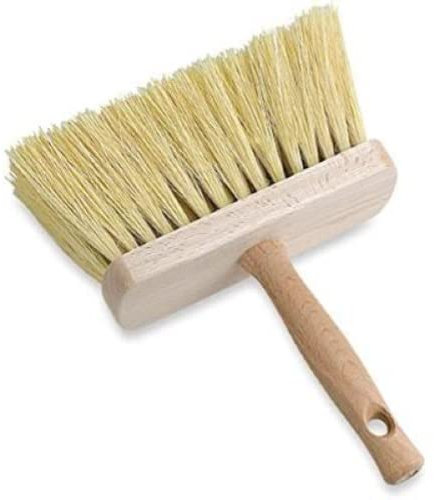 Spazzolone tampico per catramista con foro per manico, 16 cm, plafone tampico per catrame, spazzolone catrame, spazzolone per catrame