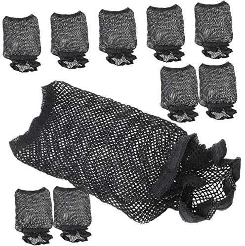 Garneck 10stücke Perückennetzkappe Elastische Haarnetzkappe Für Perücken Mesh-perückenhut Perückennetz Aus Weichen Fasern Praktische Perückennetzkappe Schützt Natürliches Haar