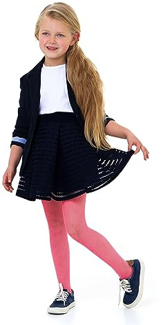 LORES Fille Résille Enfants Collants À La Mode Couleurs Unies Décontracté Confortable Ballet Cosplay Halloween Costume Danse Enfants Dentelle École Collants