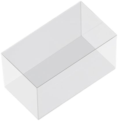 Kompakt miniatyrakvarium | Transparent ramlös Nano akvarium för spindelkrabbor, ramlös miniatyrburk för räkor och krabbor - dekorativ vattenlivsmiljö för tillfälliga utrymmen