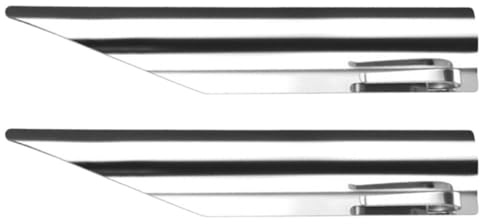 SUPVOX Raschietto per Pane e Pasta in Acciaio Inossidabile, Set 2 Pezzi Supporto Morsetto per Pulizia Tavoli in Ristoranti e Panetterie