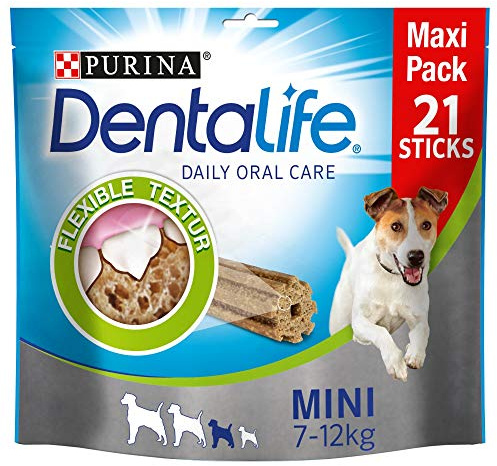 PURINA DENTALIFE Dog Dental Care Snacks, Maxi Pack, for Small to Large Dogs, Reduces Tartar Formation
