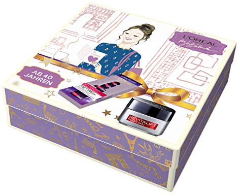 L'Oréal Paris Hochdosierte Hyaluronsäure Ampullen und Tagescreme Geschenkset, Filler Gesichtspflege für intensive Feuchtigkeit und eine aufgepolsterte Haut, 471 g