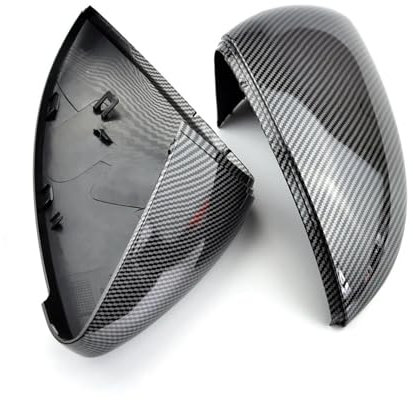 Spiegelkappen Für VW Für Golf MK7 Für GTI 7 7R MK7.5 Auto Auto Carbon Side Rückspiegel Kappe Abdeckung Trim Seite Spiegel Abdeckung Kappen Rückspiegel Kappe(Farbe:Carbon Look)