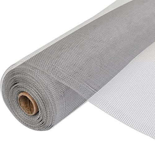 Alluminio Argento Mesh Net Roll per la fabbricazione di zanzariere 100x500 cm
