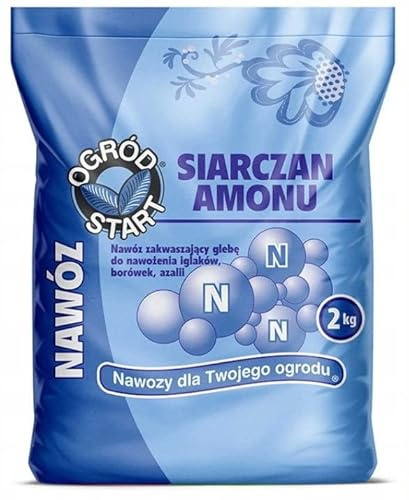 Solfato ammonico 2kg - concime azotato acidificante - piante acidofile