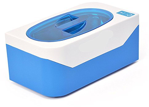 CGOLDENWALL 0.4L VGT-900 Ultrasonic Razor Cleaner Machine Professional Jewelery Cleaning Machine Ultrasonic Cleaner for Eyeglasses/Watches/Necklaces/Coins/Dentures/Combs