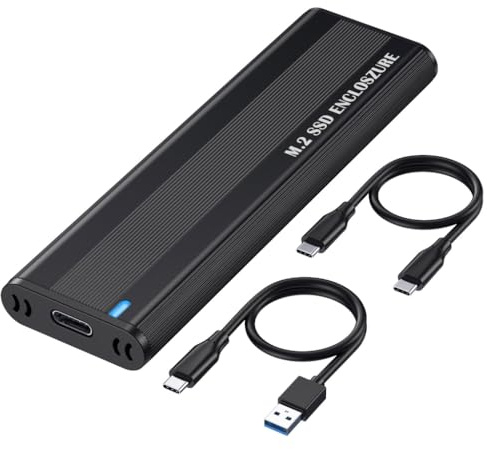 M2 NVME SSD-box Usb3.1 Typ-C hårddiskhölje RTL9210B kontrollchip 10Gb
