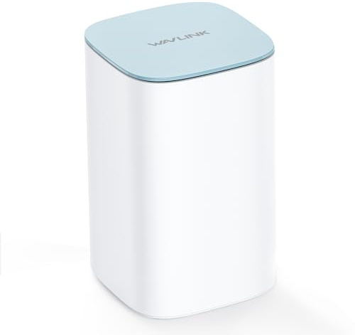 WAVLINK AX3000 WiFi 6 Mesh System 1 Pack - 2026 Latest, Up to 3.0 Gbps Speed & 2,500 Sq. Ft. Coverage, Replaces Wireless Router and WiFi Extender Signal Booster, Support Wired Backhaul, App Control