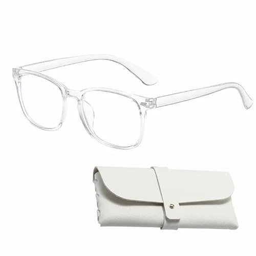 Occhiali con filtro per la luce blu, occhiali oversize che bloccano la luce blu Occhiali trasparenti per computer Occhiali da sole retrò Stile vintage Occhiali di sicurezza con riduzione della luce su