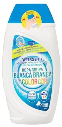 Bosque Verde Concentrated Gel Laundry Detergent, Liquid, 810ml per Bottle, 3 Pack, Marseille Soap Scent, for White and Colored Clothes