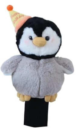 AMSLSIU Copritesta per Mazze da Golf Penguin Guard, Rivestimento in Peluche per Tutti i Golfisti, Uomini, Donne e Bambini, Protezione per Mazze da Golf, Driver di Ricambio per