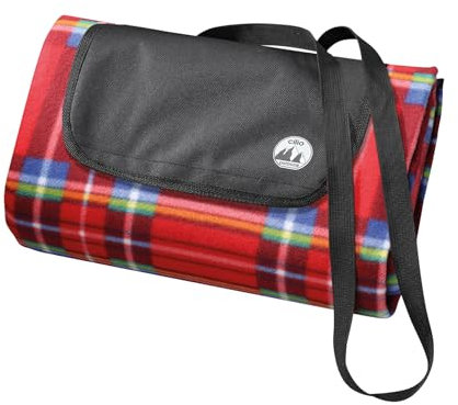 Cilio picknickfilt helg rödrutig