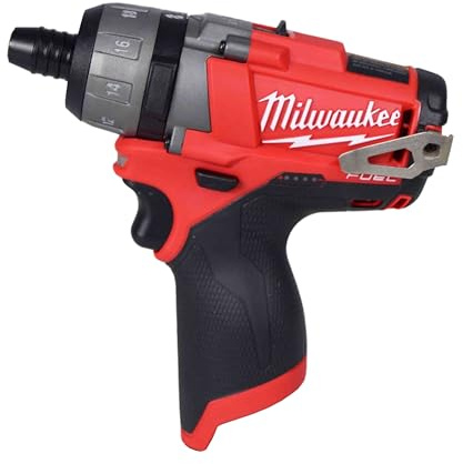 MILWAUKEE'S Cordless Screwdriver, 12V, 1/4 In., Red (2402-20)