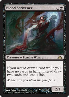 Magic: the Gathering - Blood Scrivener - Dragon's Maze by Magic: the Gathering