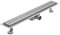 Canalina di Scarico Doccia in Acciaio Inox con griglia a Righe 90 cm MOD. Stripe