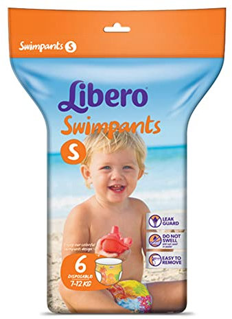 Pannolini Libero Swimpants taglia S - Confezione da 36 pezzi