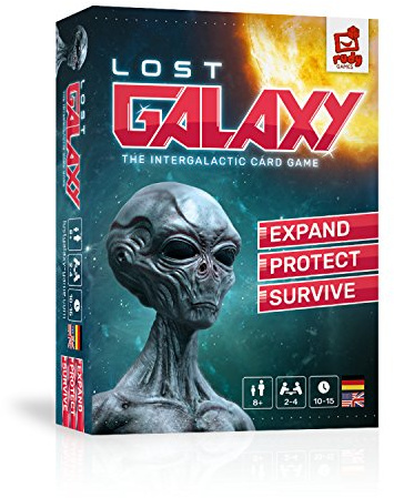 rudy games - Lost Galaxy Interaktives Kartenspiel mit App für Kinder ab 8 Jahren und Erwachsene