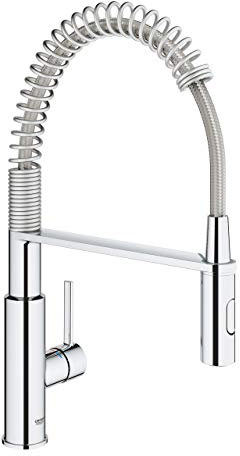 Grohe Get Side Lever Spring Neck Kitchen Sink Tap 30360000